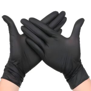 Guantes Nitrilo Negros x100 Belimport - M